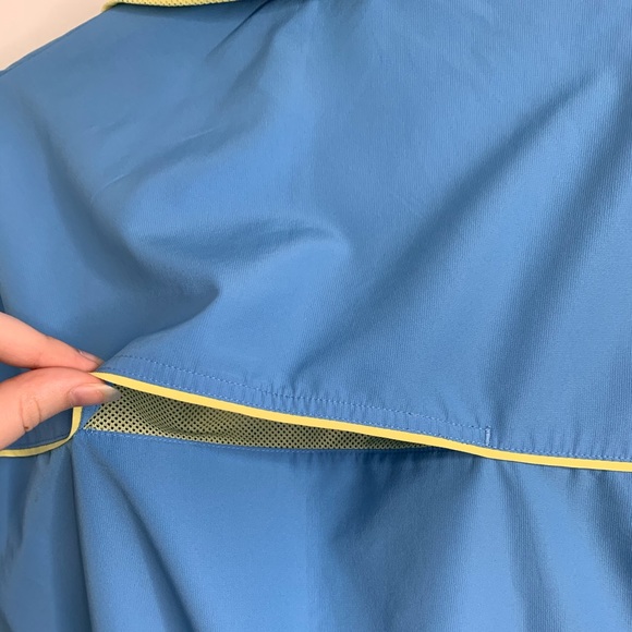 ADIDAS BABY BLUE AND YELLOW TRACK JACKET - Picture 10 of 10